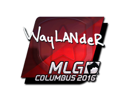 Autocolante | wayLander (Foil) | MLG Columbus 2016