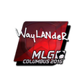 Sticker | wayLander (Foil) | MLG Columbus 2016 image 120x120