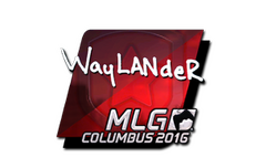 Sticker | wayLander (Foil) | MLG Columbus 2016