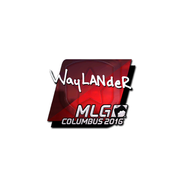 Sticker | wayLander (Foil) | MLG Columbus 2016 image 360x360