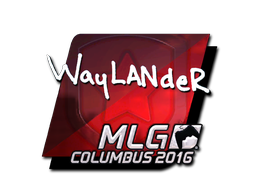 Sticker | wayLander  | MLG Columbus 2016
