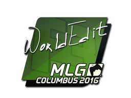 Adesivo | WorldEdit | MLG Columbus 2016