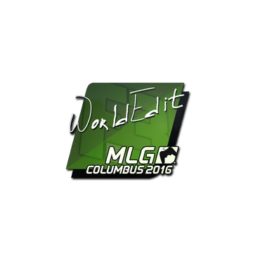 Sticker | WorldEdit | MLG Columbus 2016 image 360x360