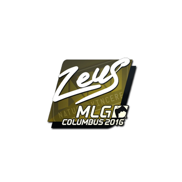 Sticker | Zeus | MLG Columbus 2016 image 360x360