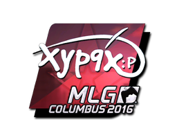 Klistremerke | Xyp9x (folie) | MLG Columbus 2016