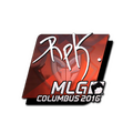 Sticker | RpK (Foil) | MLG Columbus 2016 image 120x120