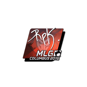 Sticker | RpK (Foil) | MLG Columbus 2016 image 360x360