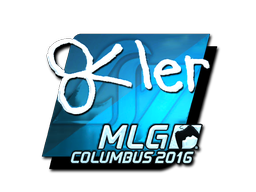 Стикер | reltuC (ламиниран) | MLG Columbus 2016