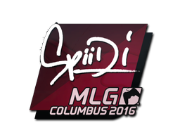 Klistermærke | Spiidi | MLG Columbus 2016