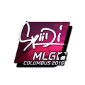 Sticker | Spiidi (Foil) | MLG Columbus 2016 image 120x120