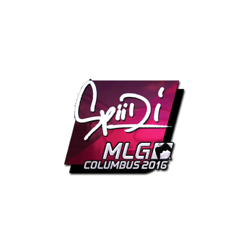 Sticker | Spiidi (Foil) | MLG Columbus 2016 image 360x360