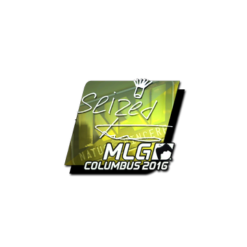 Sticker | seized (Foil) | MLG Columbus 2016 image 360x360