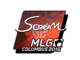 Naklejka | ScreaM (foliowana) | MLG Columbus 2016