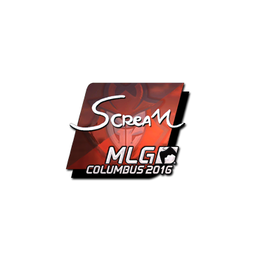 Sticker | ScreaM (Foil) | MLG Columbus 2016 image 360x360