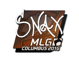 Autocolante | Snax | MLG Columbus 2016