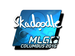 스티커 | Skadoodle(은박) | MLG 콜럼버스 2016