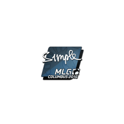 Sticker | s1mple | MLG Columbus 2016