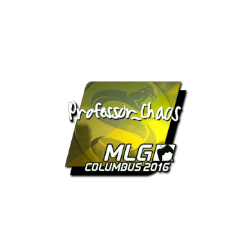 Sticker | Professor_Chaos (Foil) | MLG Columbus 2016 image 360x360