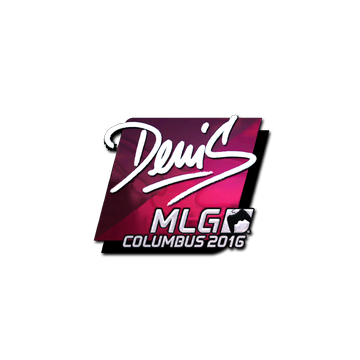 Sticker | denis (Foil) | MLG Columbus 2016 image 360x360