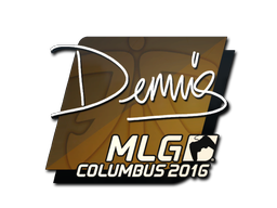 Samolepka | dennis | MLG Columbus 2016