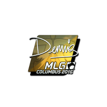 Sticker | dennis (Foil) | MLG Columbus 2016 image 360x360