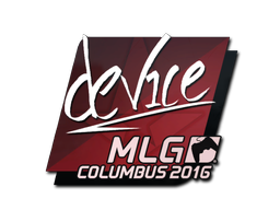 Samolepka | device | MLG Columbus 2016