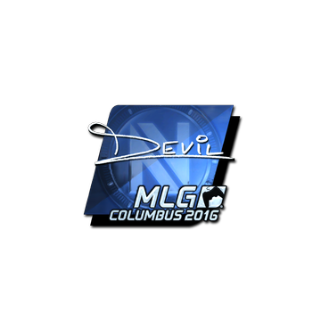 Sticker | DEVIL (Foil) | MLG Columbus 2016 image 360x360