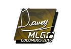 Sticker | DAVEY | MLG Columbus 2016