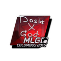 Sticker | Dosia (Foil) | MLG Columbus 2016 image 120x120