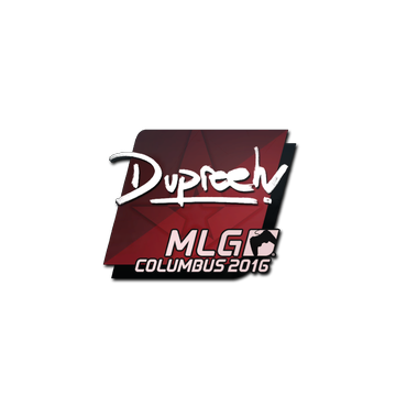 Sticker | dupreeh | MLG Columbus 2016 image 360x360