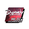 Sticker | dupreeh (Foil) | MLG Columbus 2016 image 120x120