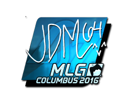 Наліпка | jdm64 (лискуча) | MLG Columbus 2016