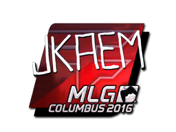 Abțibild | jkaem (Înfoliat) | MLG Columbus 2016