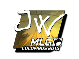 Adesivo | JW (Brilhante) | MLG Columbus 2016