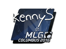 Autocolante | kennyS | MLG Columbus 2016