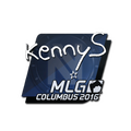 Sticker | kennyS | MLG Columbus 2016 image 120x120