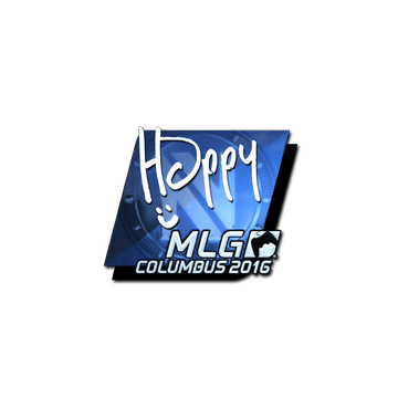 Sticker | Happy (Foil) | MLG Columbus 2016 image 360x360