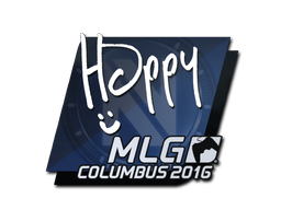 Klistermærke | Happy | MLG Columbus 2016