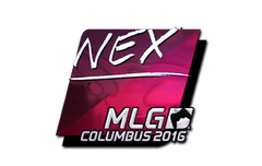 Sticker | nex (Foil) | MLG Columbus 2016