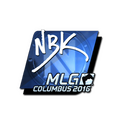 Sticker | NBK- (Foil) | MLG Columbus 2016 image 120x120