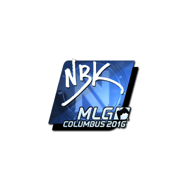 Sticker | NBK- (Foil) | MLG Columbus 2016 image 360x360