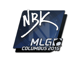 Aufkleber | NBK- | MLG Columbus 2016