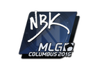 Sticker | NBK- | MLG Columbus 2016