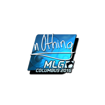 Sticker | n0thing (Foil) | MLG Columbus 2016 image 360x360