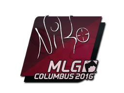 Наліпка | NiKo | MLG Columbus 2016