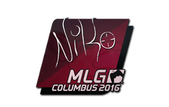 Sticker | NiKo | MLG Columbus 2016