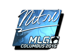 Aufkleber | nitr0 (Glanz) | MLG Columbus 2016