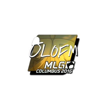 Sticker | olofmeister (Foil) | MLG Columbus 2016 image 360x360