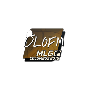 Sticker | olofmeister | MLG Columbus 2016 image 360x360