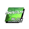 Sticker | markeloff (Foil) | MLG Columbus 2016 image 120x120